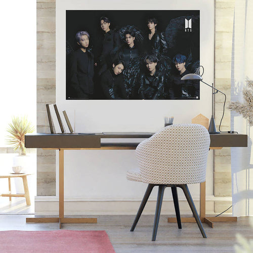 BTS plakat Sorte Vinger