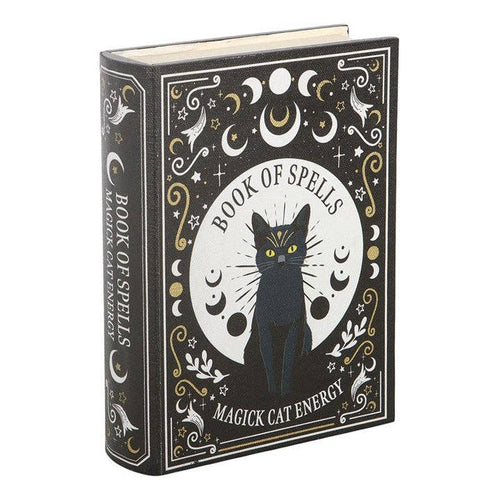 Black Cat Magick bogformet opbevaringsæske