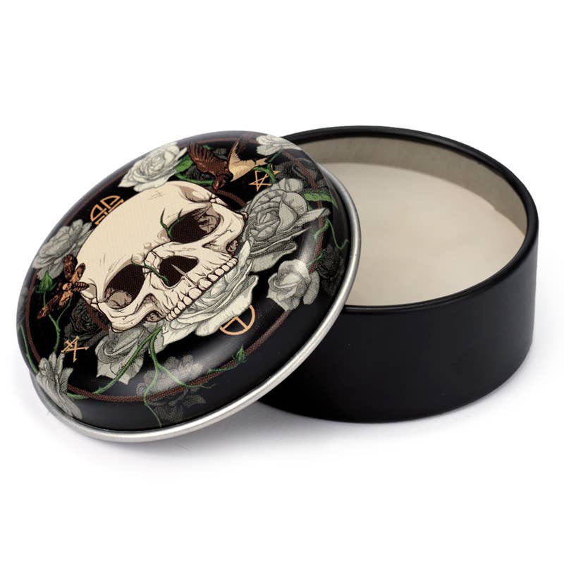 Skulls and Roses Læbepomade i Tinæske