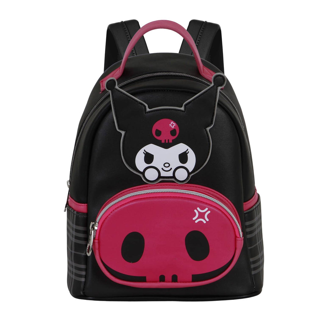 Hello Kitty Kuromi Skull Rygsæk – Sort med Pink Skull