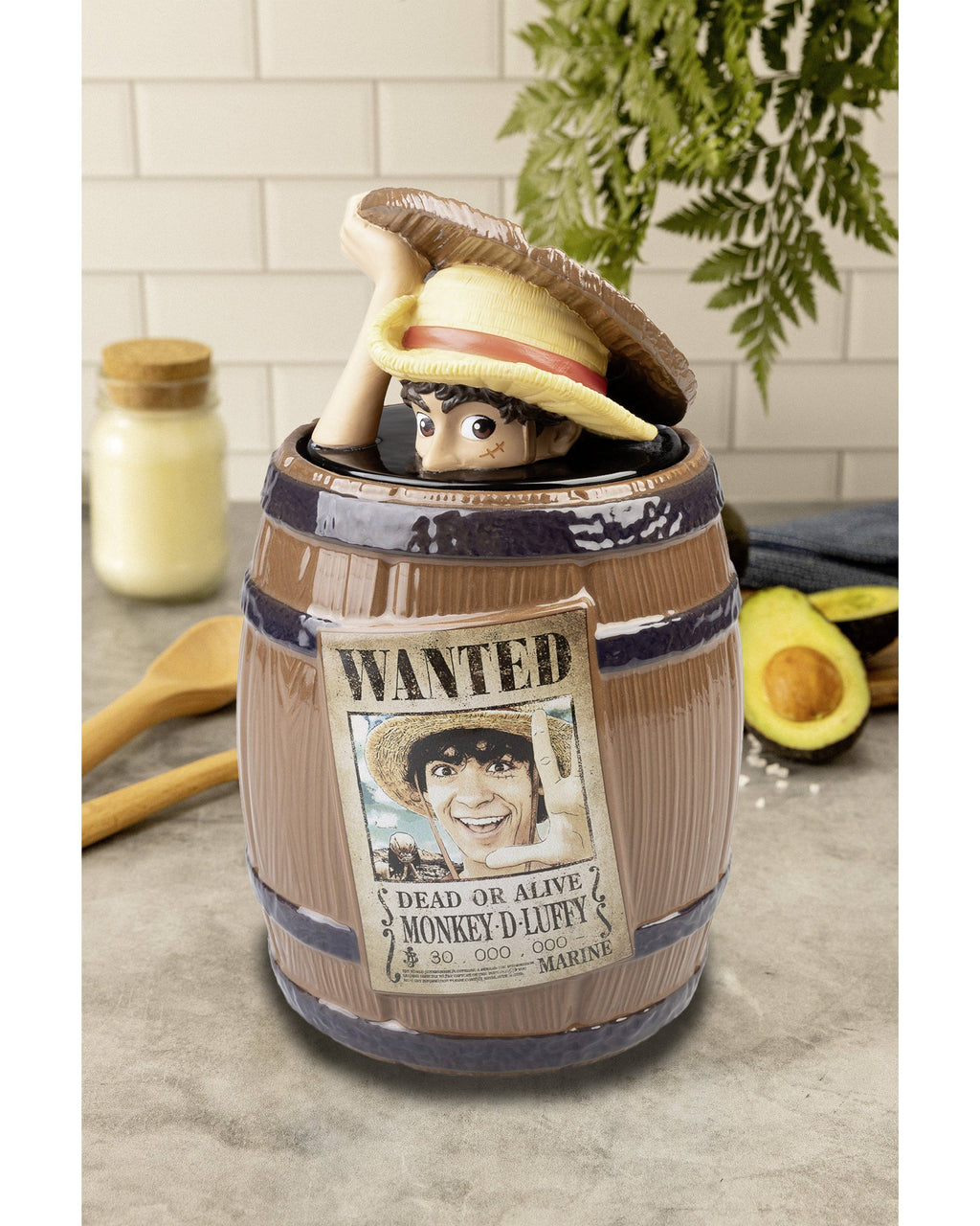 One Piece Kagedåse – Monkey D. Luffy Tønde