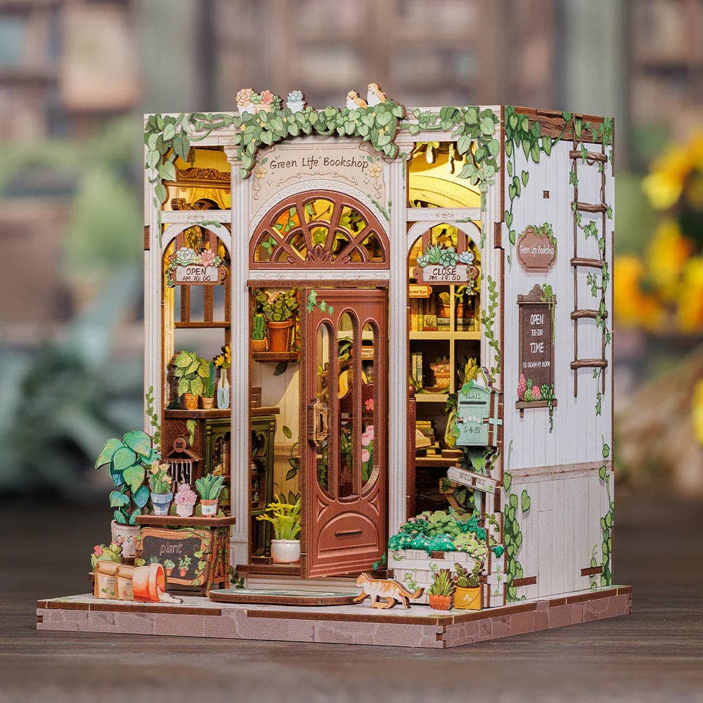 Green Life Bookshop - Book Nook CUTEBEE