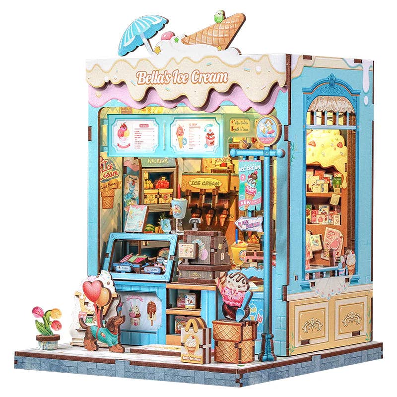 Bella's Ice Cream - Book Nook fra CUTEBEE