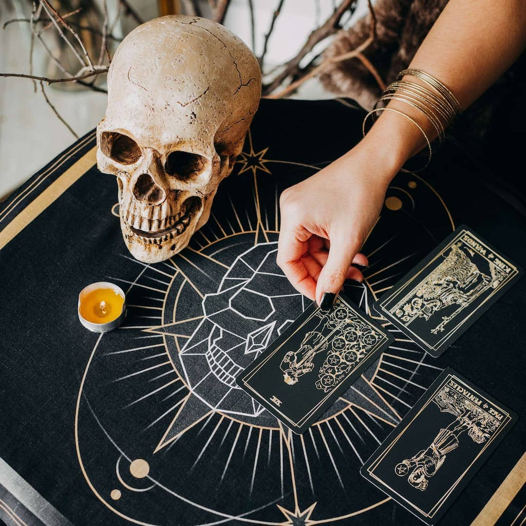 LA MUCI DESIGN – Skull Alterklæde i bomuld