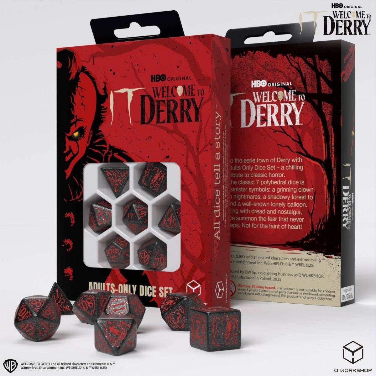 IT: Welcome to Derry Terningssæt (18+) – Q-Workshop