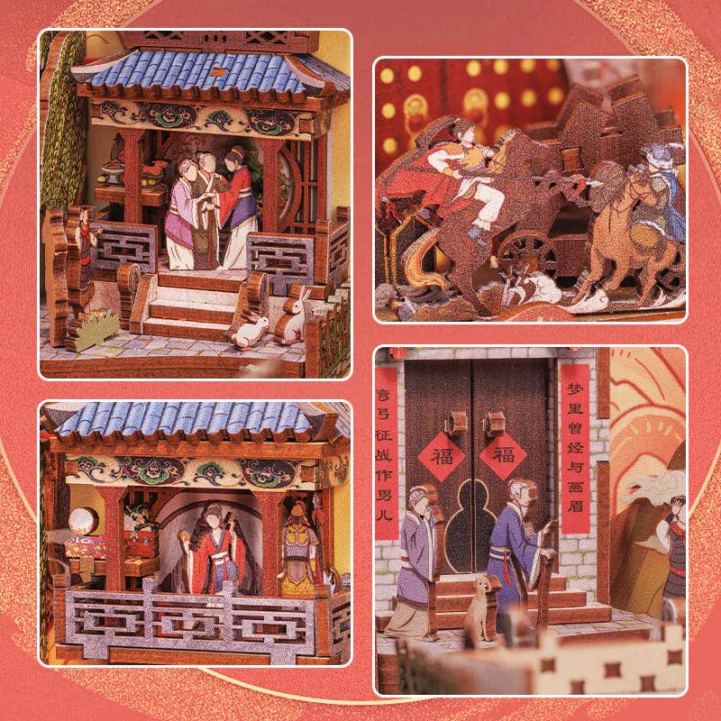 The Legend of Mulan - Book Nook fra CUTEBEE