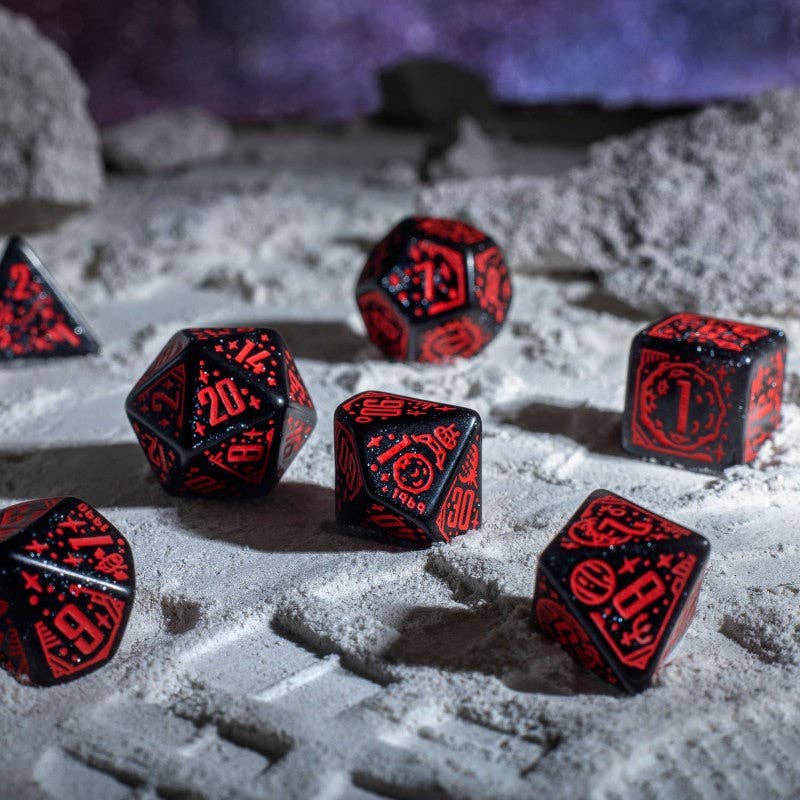 Space Dice Set Voyager fra Q-Workshop