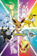 Eevee Evolution Pokémon plakat