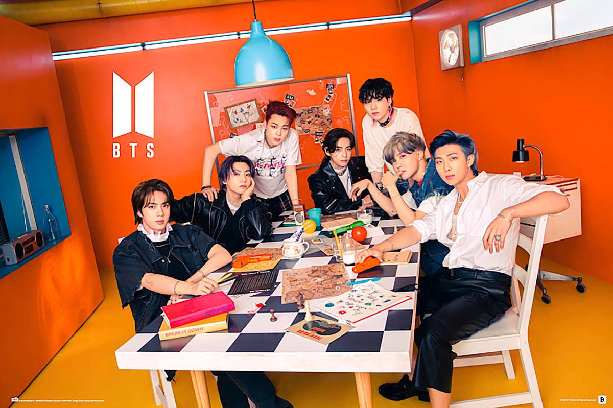 BTS Superstars plakat 61x91,5 cm