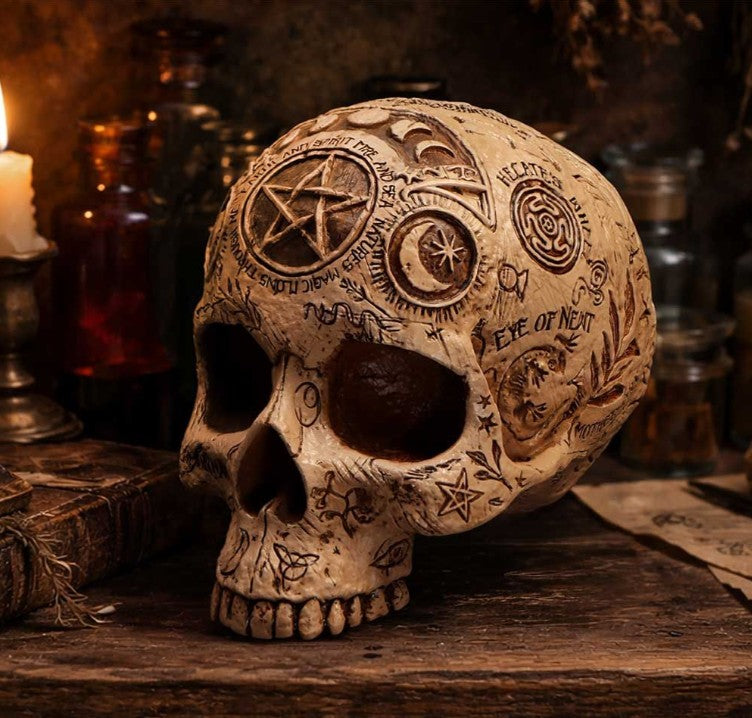 Nemesis Now – Apotekerkranie Figur 14 cm | Skulls&Bones