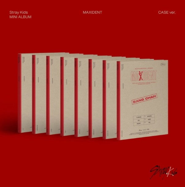 Stray Kids [MAXIDENT] (CASE Ver.)