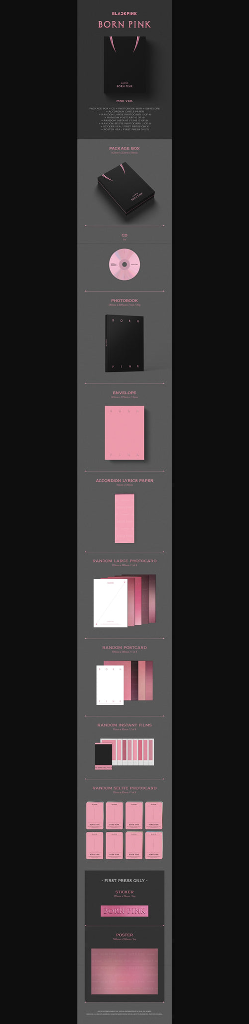 BLACKPINK – Born Pink (2nd Album, Box Set Ver.)