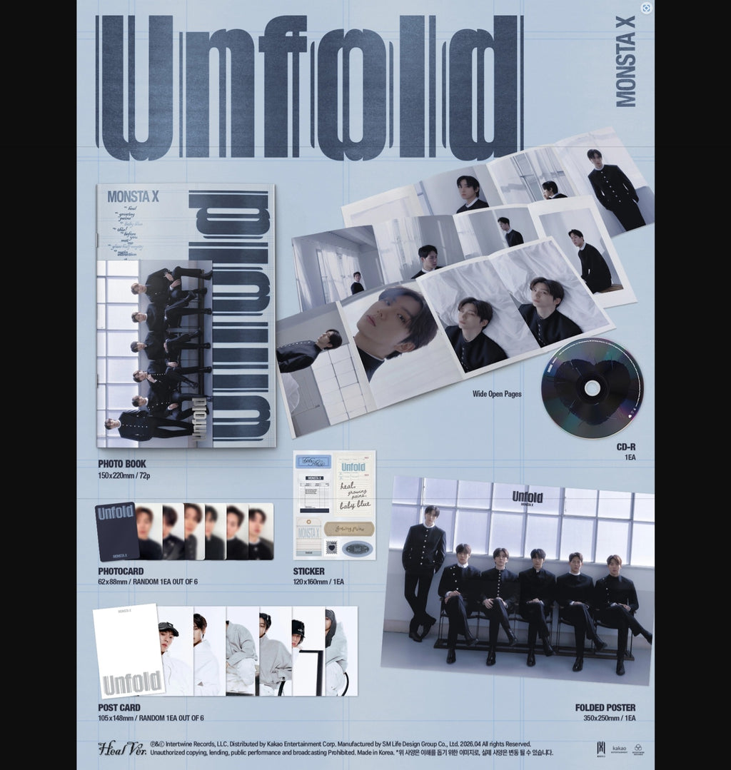 MONSTA X - English Album [Unfold]