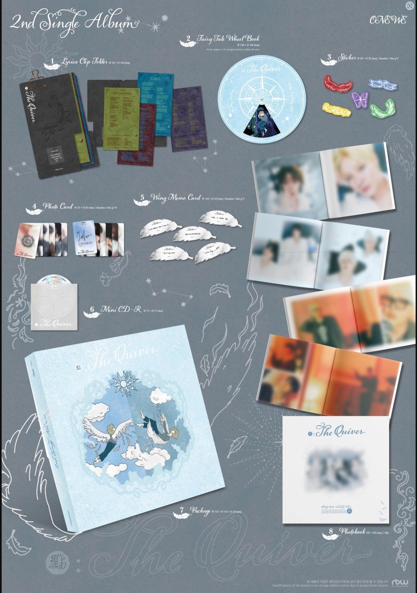 ONEWE - 2nd Single Album [點 : The Quiver]