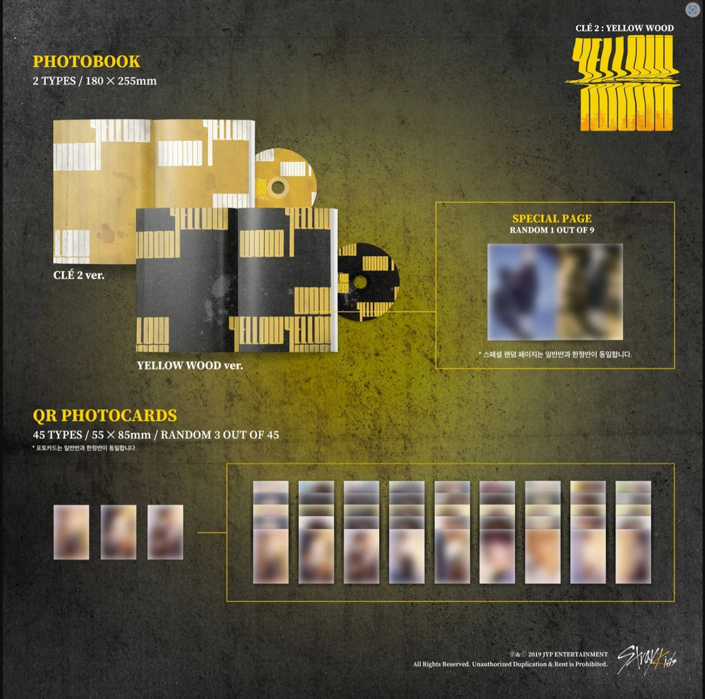 Stray Kids - SPECIAL ALBUM [Clé 2 : YELLOW WOOD] (Clé 2 / YELLOW WOOD Ver.)