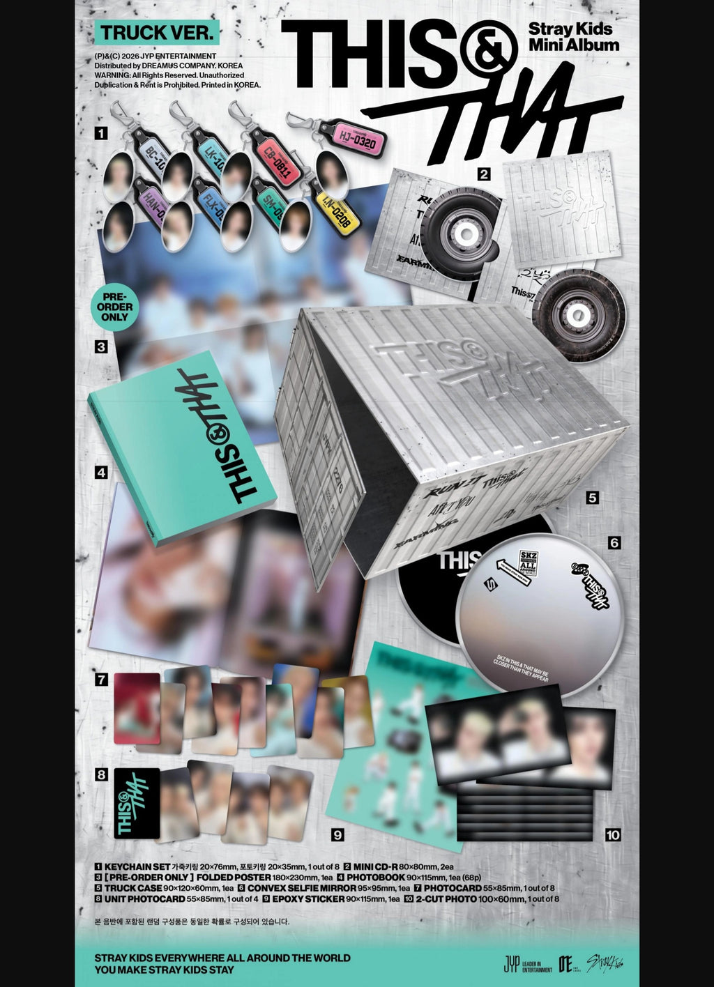 Stray Kids [THIS & THAT] (TRUCK Ver.) (Limited Edition)