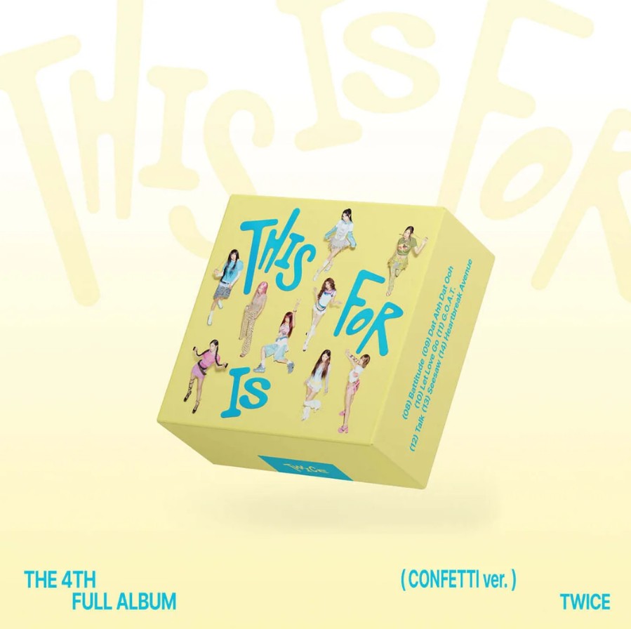 TWICE - 4th Full Album [THIS IS FOR] (CONFETTI Ver.)