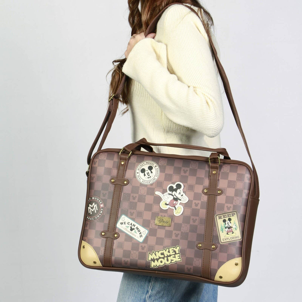 Computertaske med trolleyrem – Disney Mickey Mouse