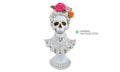 Hovedskulptur i Harpiks 14x12x26,5 cm – Esoterica Arte | Skulls&Bones