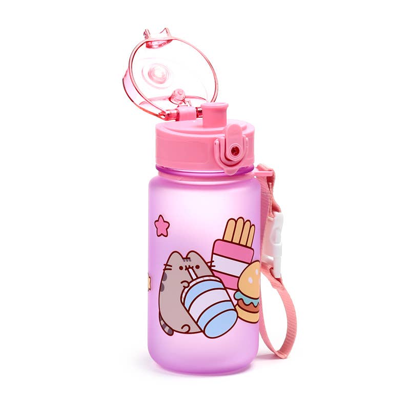 Pop Top Vandflaske 350 ml, Brudsikker – Pusheen the Cat – Puckator