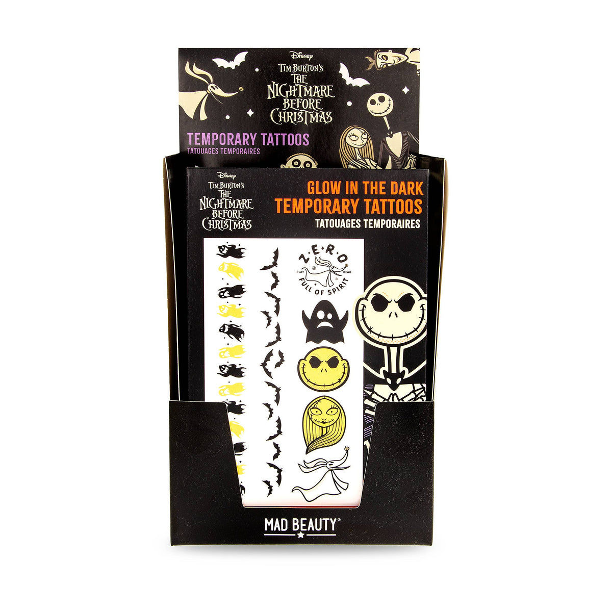 Nightmare Before Christmas – Midlertidige krops-tatoveringer