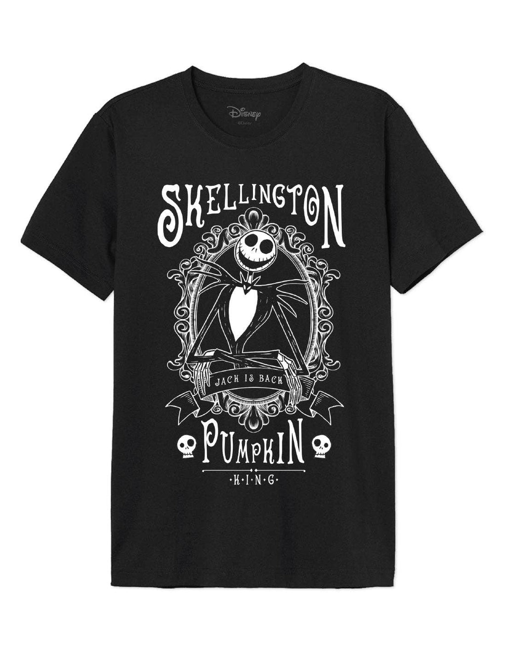 Nightmare Before Christmas Jack Pumpkin King T-Shirt fra Cotton Division
