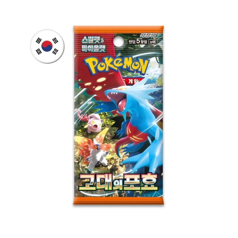Ancient Roar boosterpakke, koreansk – Pokémon TCG