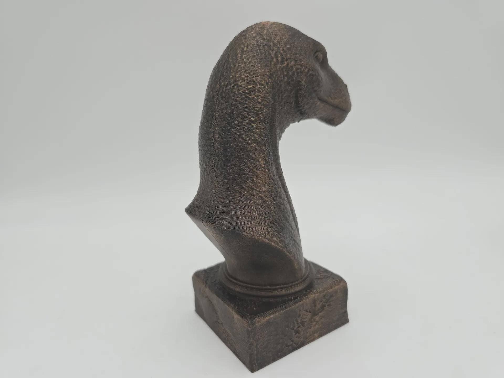 Brontosaurus buste
