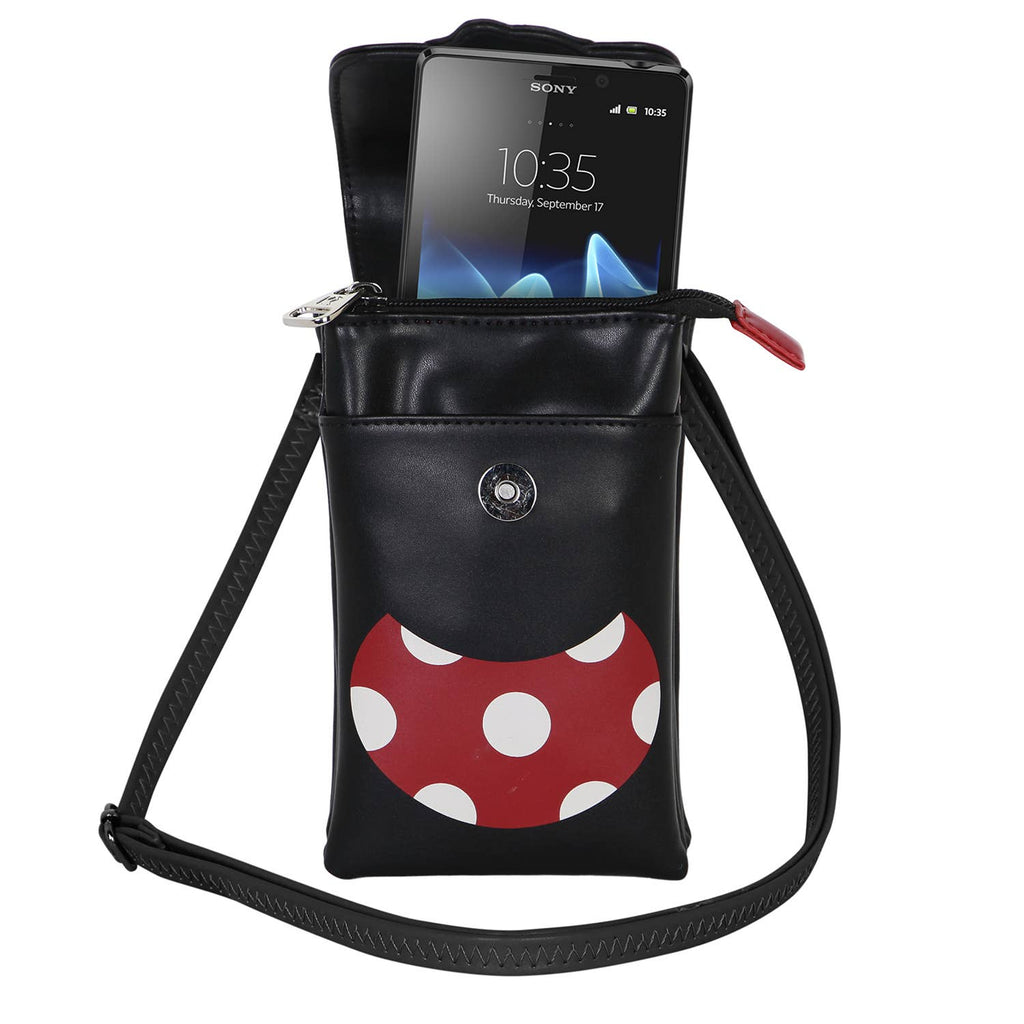 Minnie Mouse mobiltaske, sort – Disney
