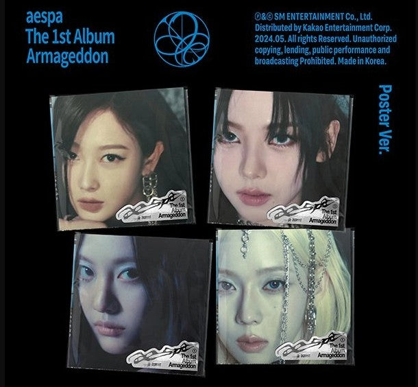 aespa - The 1st Album [Armageddon] (Poster Ver.)
