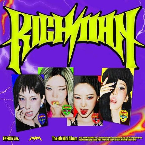 aespa - 6th Mini Album [Rich Man] (ENERGY Ver.)