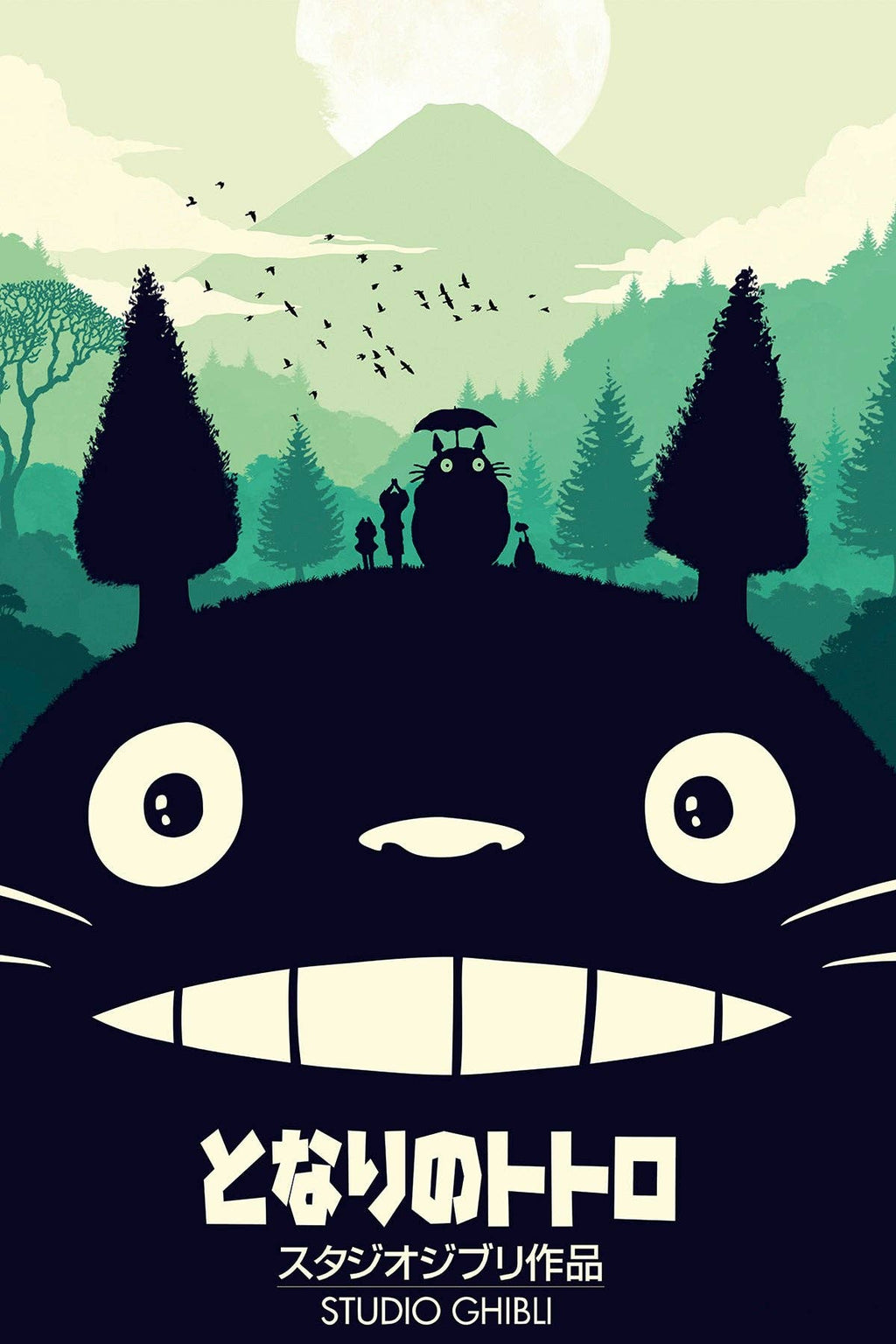 Min Nabo Totoro – japansk plakat