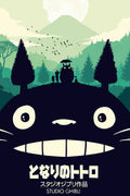 Min Nabo Totoro – japansk plakat