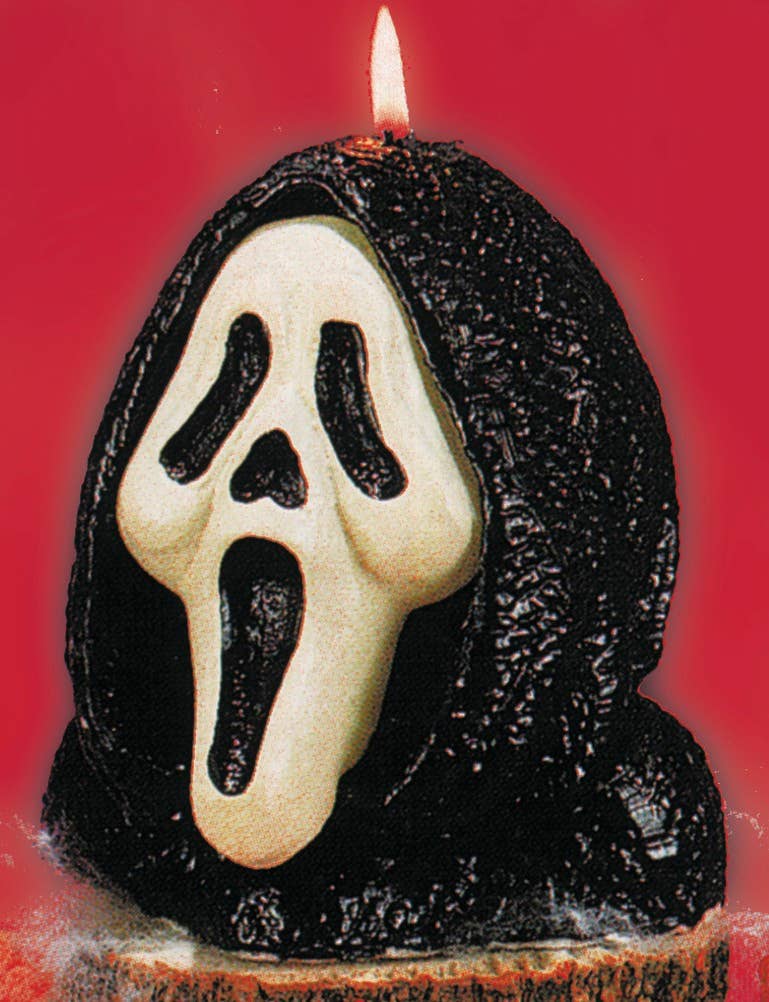 Ghostface stearinlys, selvlysende – Scream