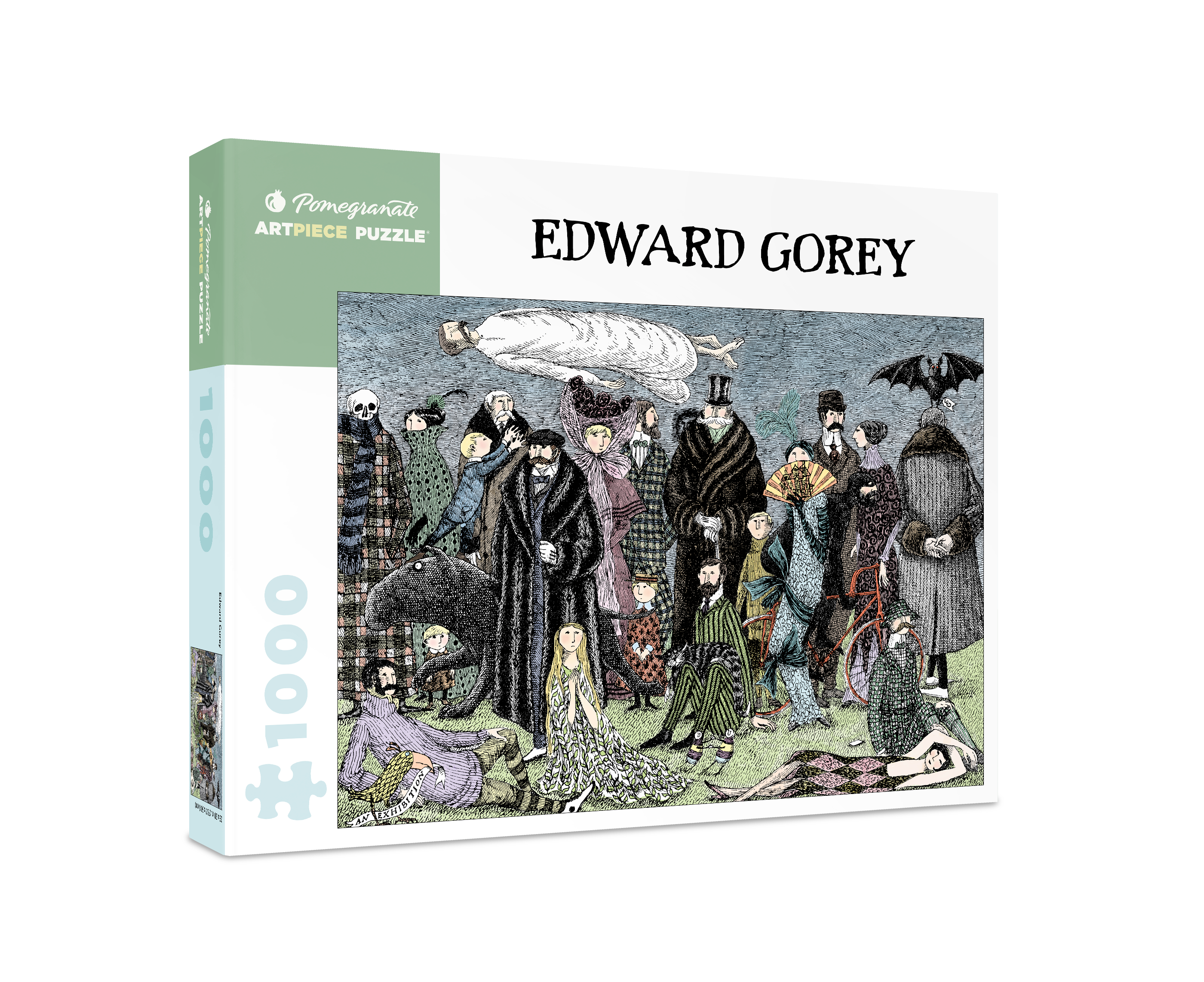 Edward Gorey Puslespil – 1000 brikker