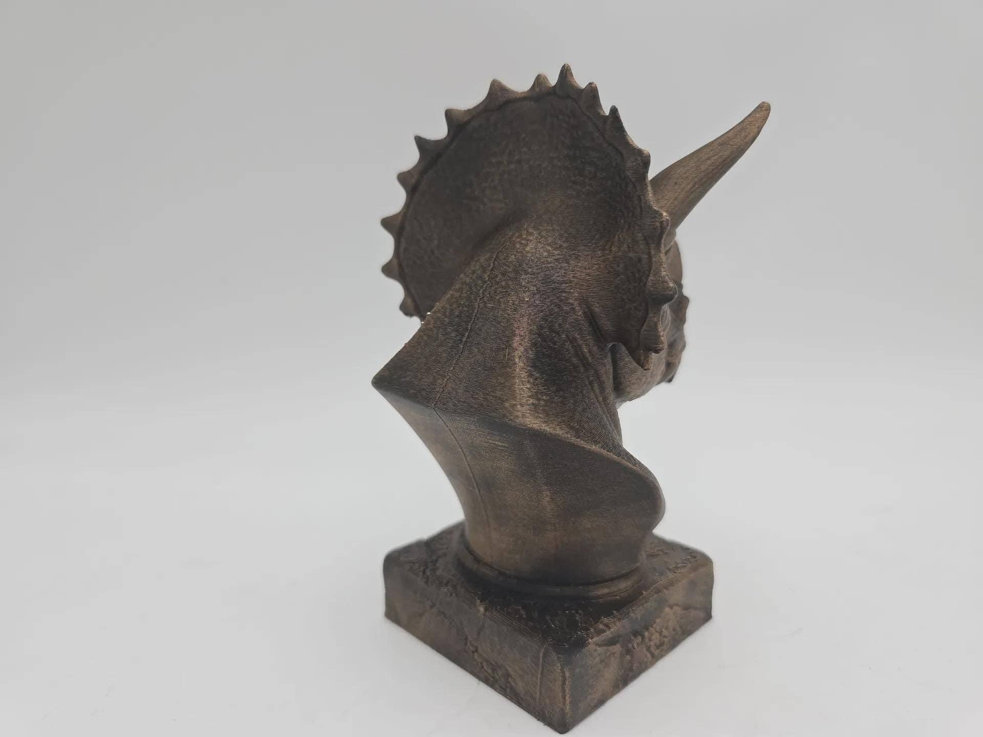 Triceratops buste