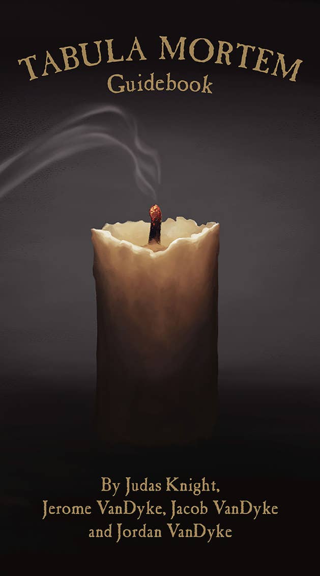 Tabula Mortem – Spiritbræt med Planchette og Guidebog