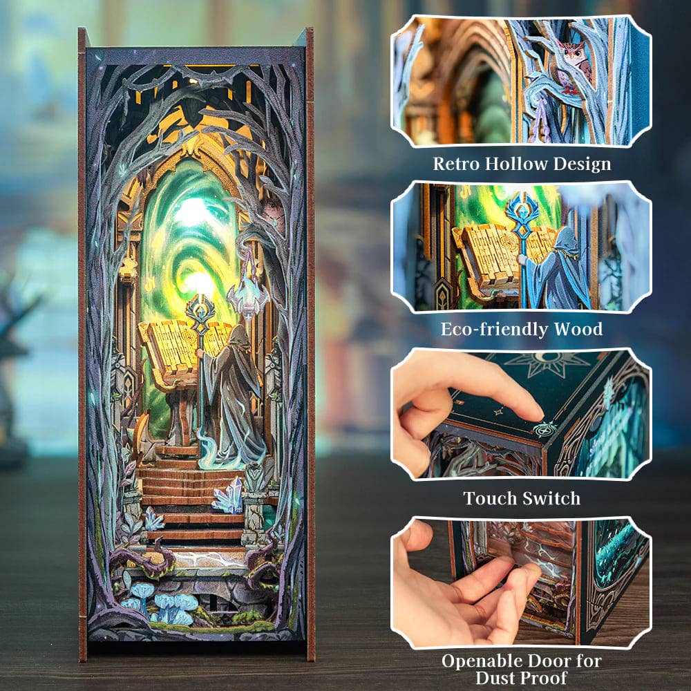 The Door to Wonderland - Book Nook fra CUTEBEE