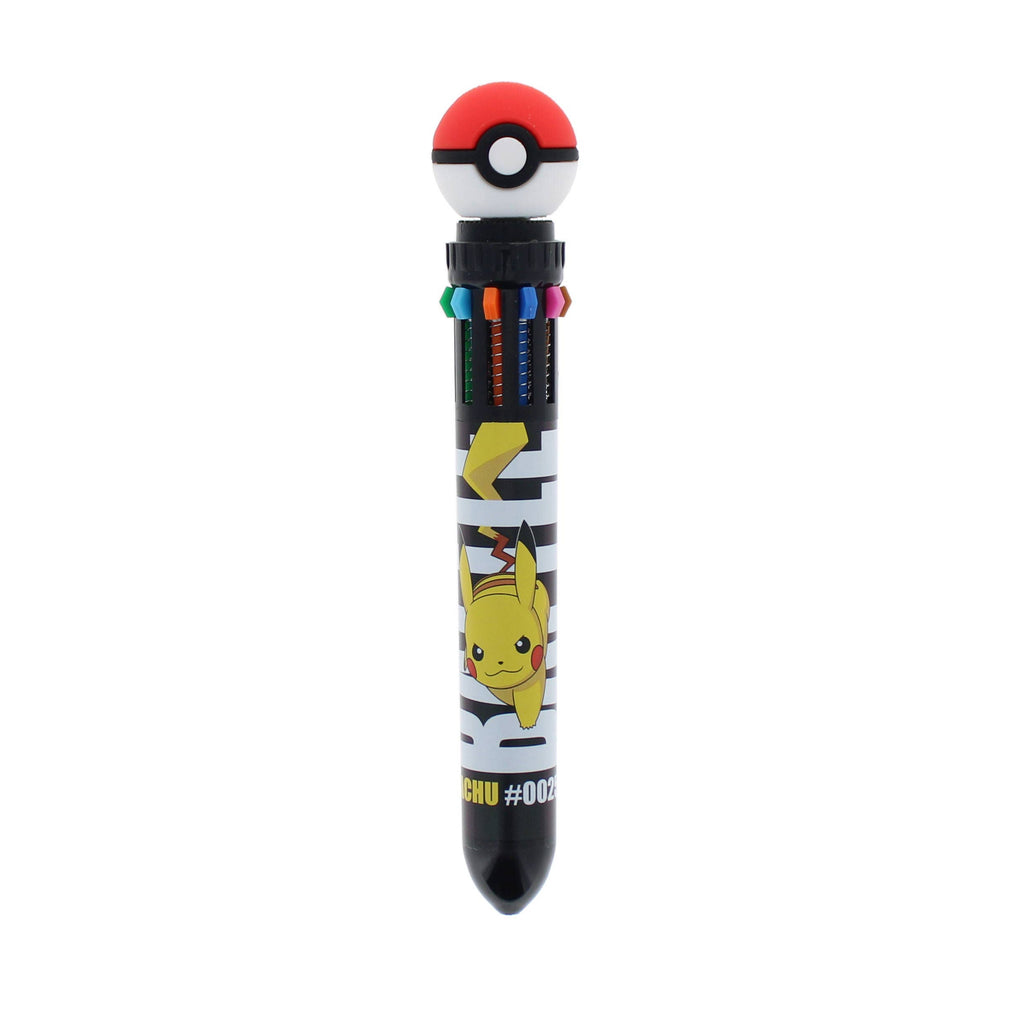 Pokémon Pokéball 10-i-1 Flerfarvet Pen