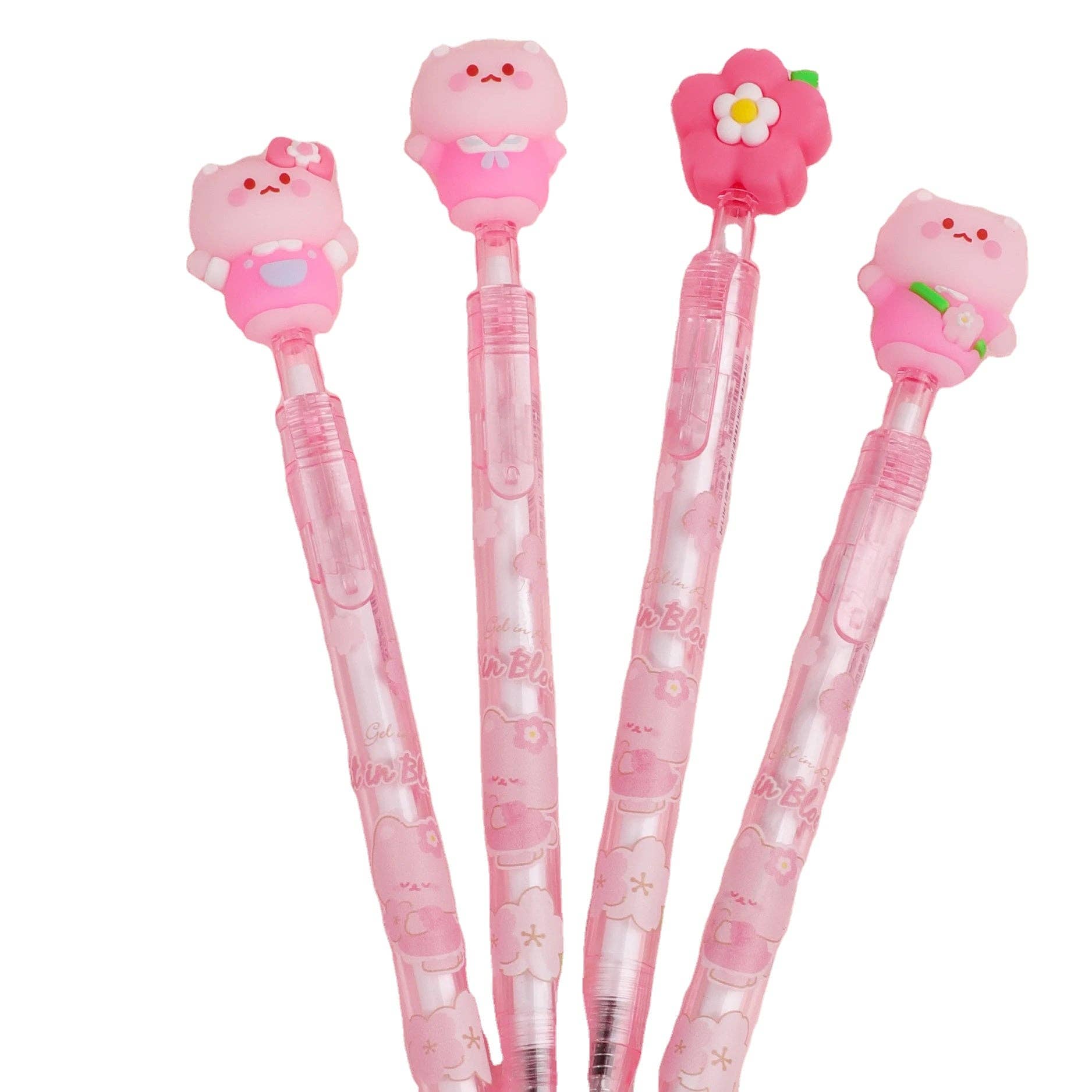 Kawaii Viskelæderpen – Sakura Cat