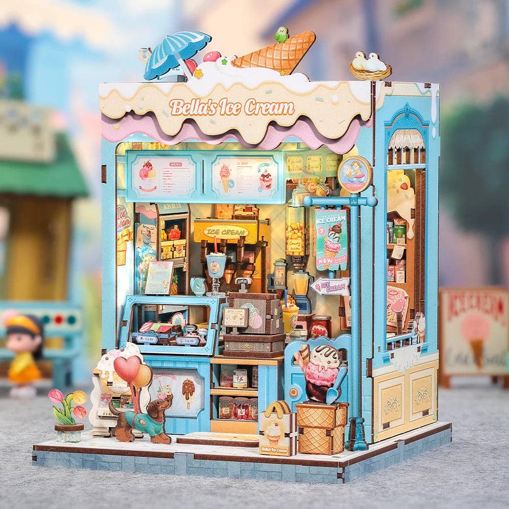 Bella's Ice Cream - Book Nook fra CUTEBEE