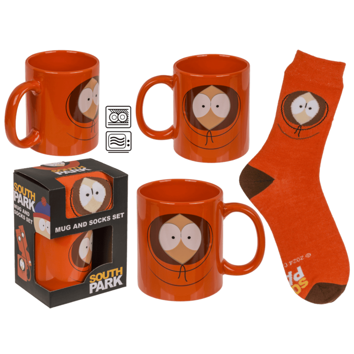 Kenny – Krus og sokker i gaveæske fra South Park