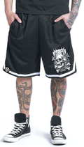 Rebellion Basketshorts i Sort Mesh