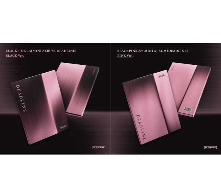 BLACKPINK - 3rd Mini Album [DEADLINE] (BLACK Ver. / PINK Ver.) (VERSION : BLACK Ver.)