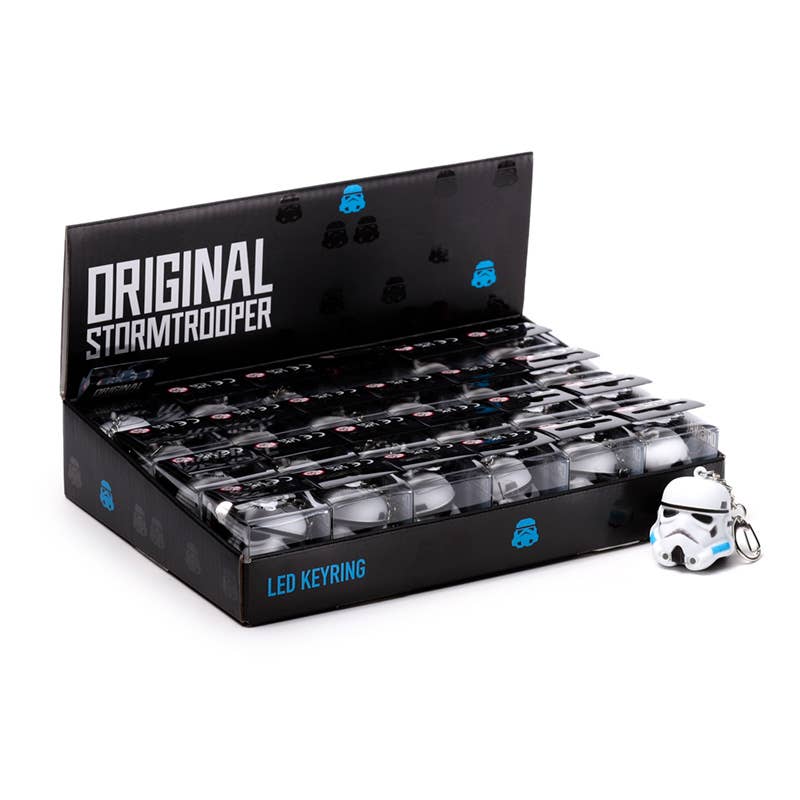 Stormtrooper LED-nøglering – Original Stormtrooper
