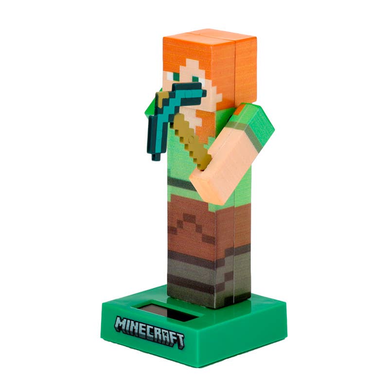 Minecraft Alex – Solcelledrevet figur