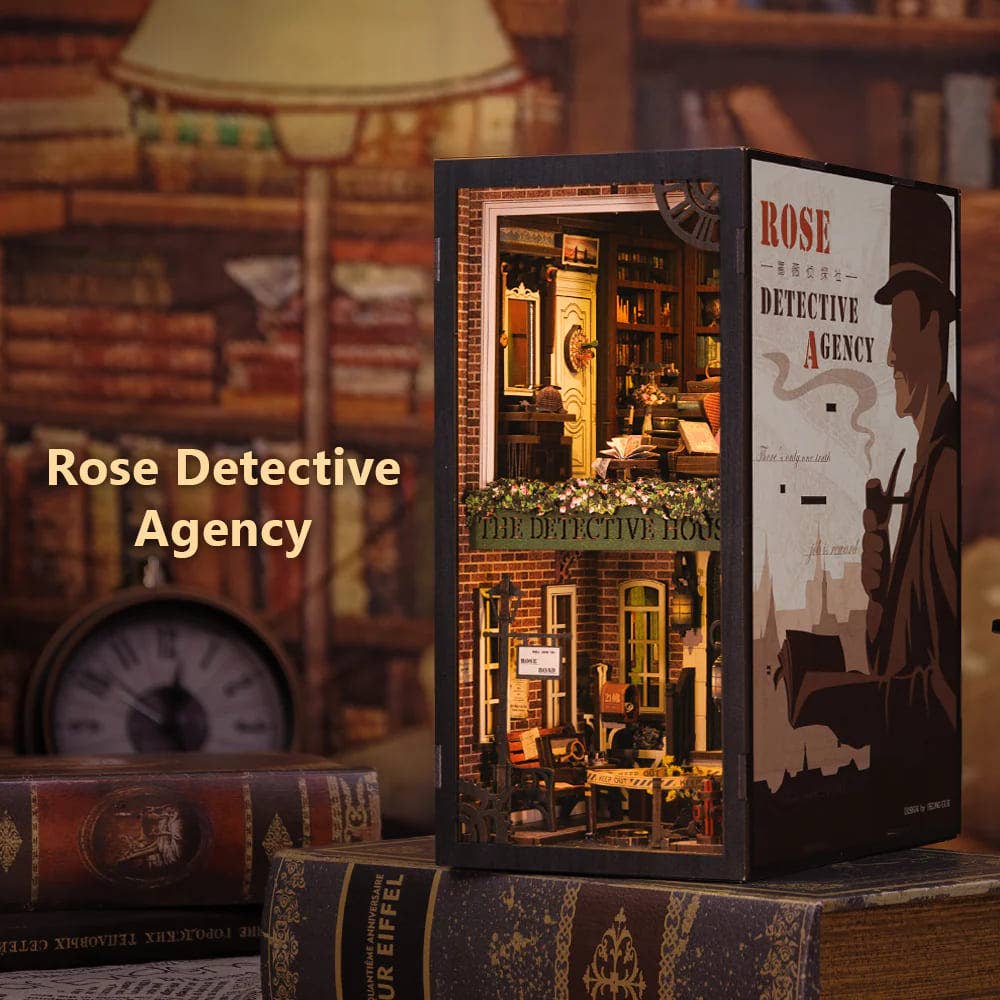 Bogstøtte – Rose Detective Agency