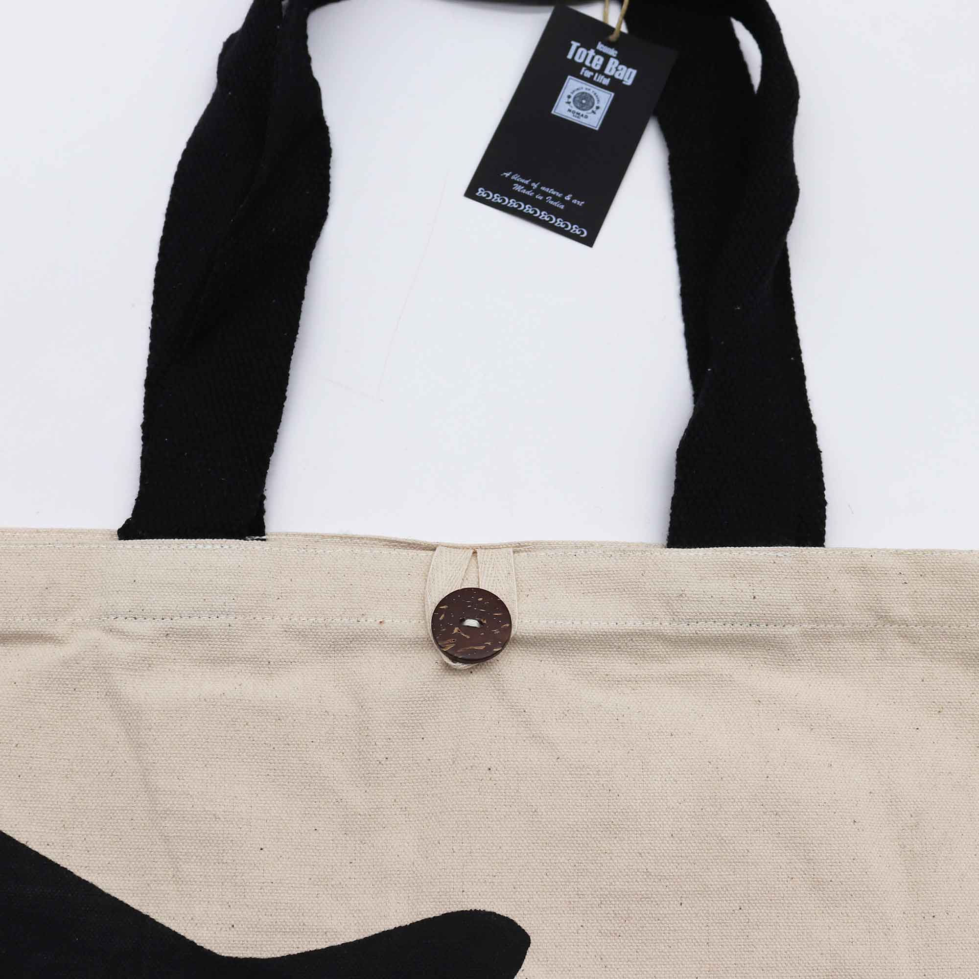 Ikonisk Totebag i Fairtrade Bomuld