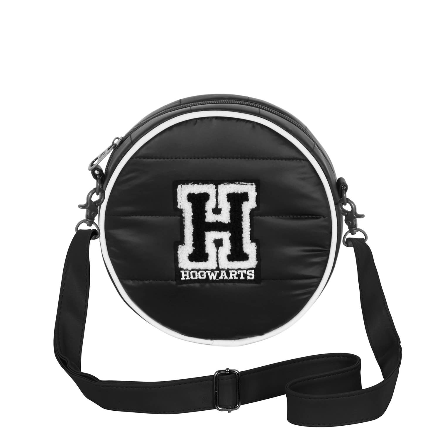 H-Round Crossbody Taske, Sort – Harry Potter – KARACTERMANIA