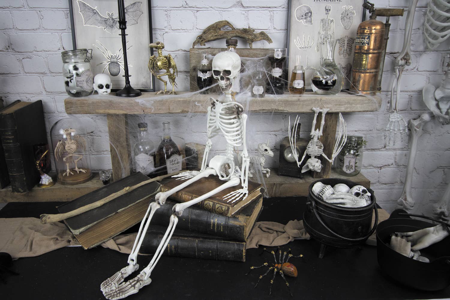 Skeletfigur 90 cm